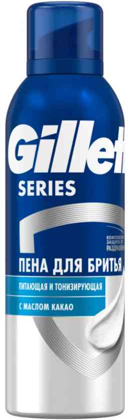 Пена для бритья питающая и тонизирующая Gillette