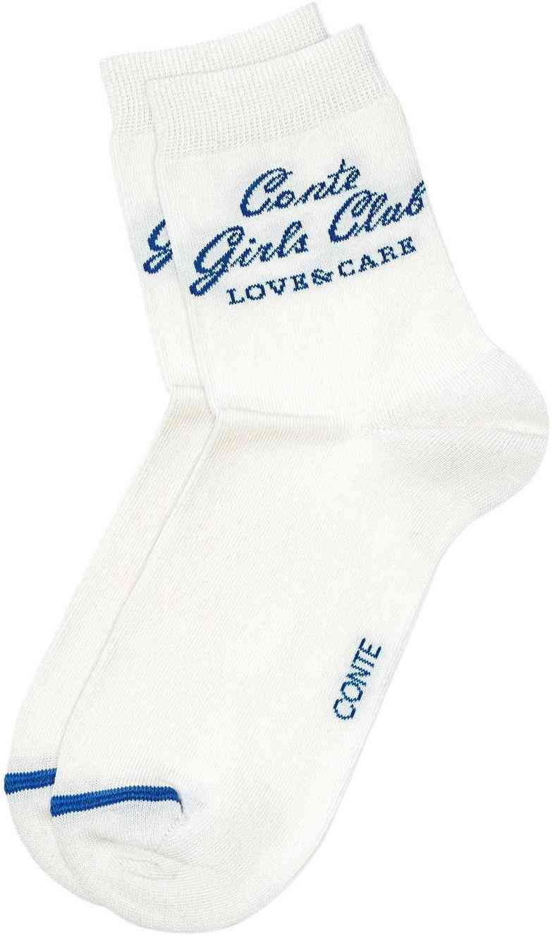 

Носки женские Conte Girls Club цвет: молочный