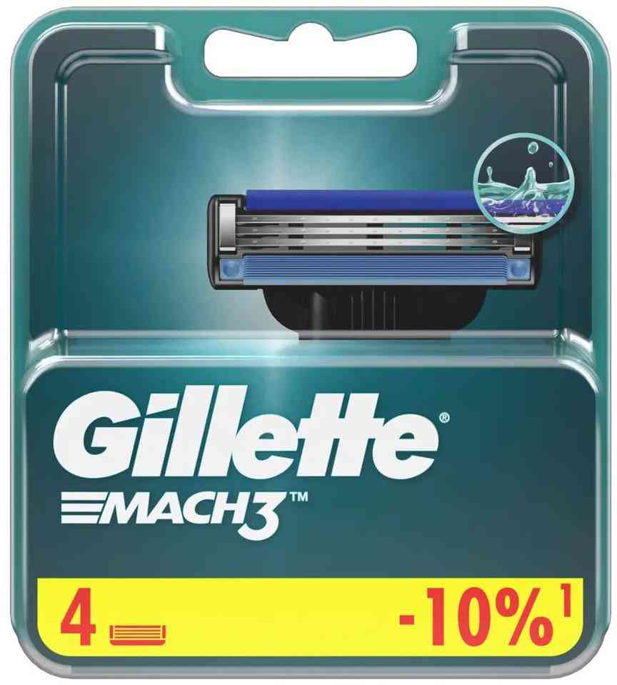 

Сменные кассеты для бритвы Gillette