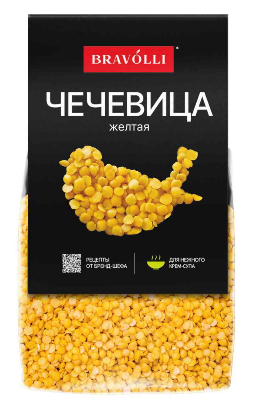 

Чечевица желтая Bravolli
