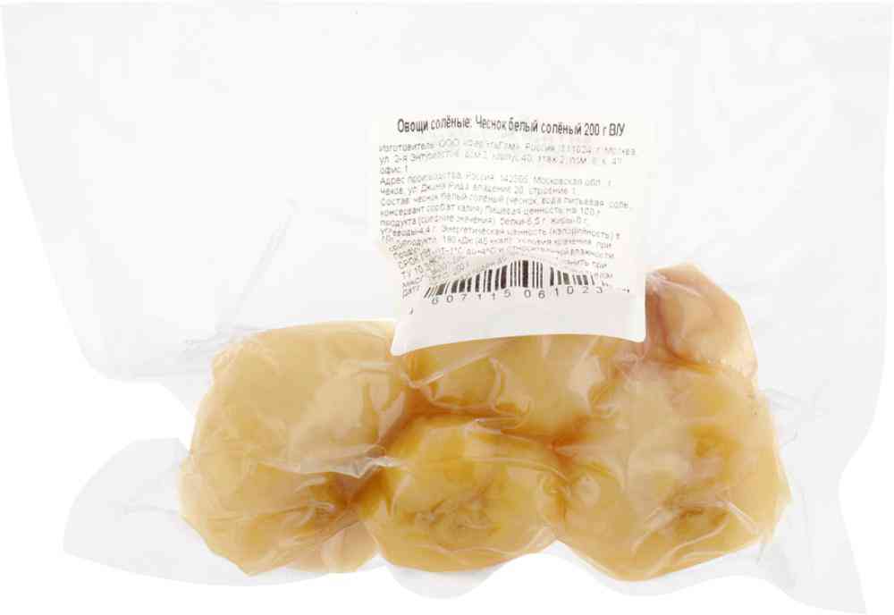 

Чеснок белый солёный ФЭГ