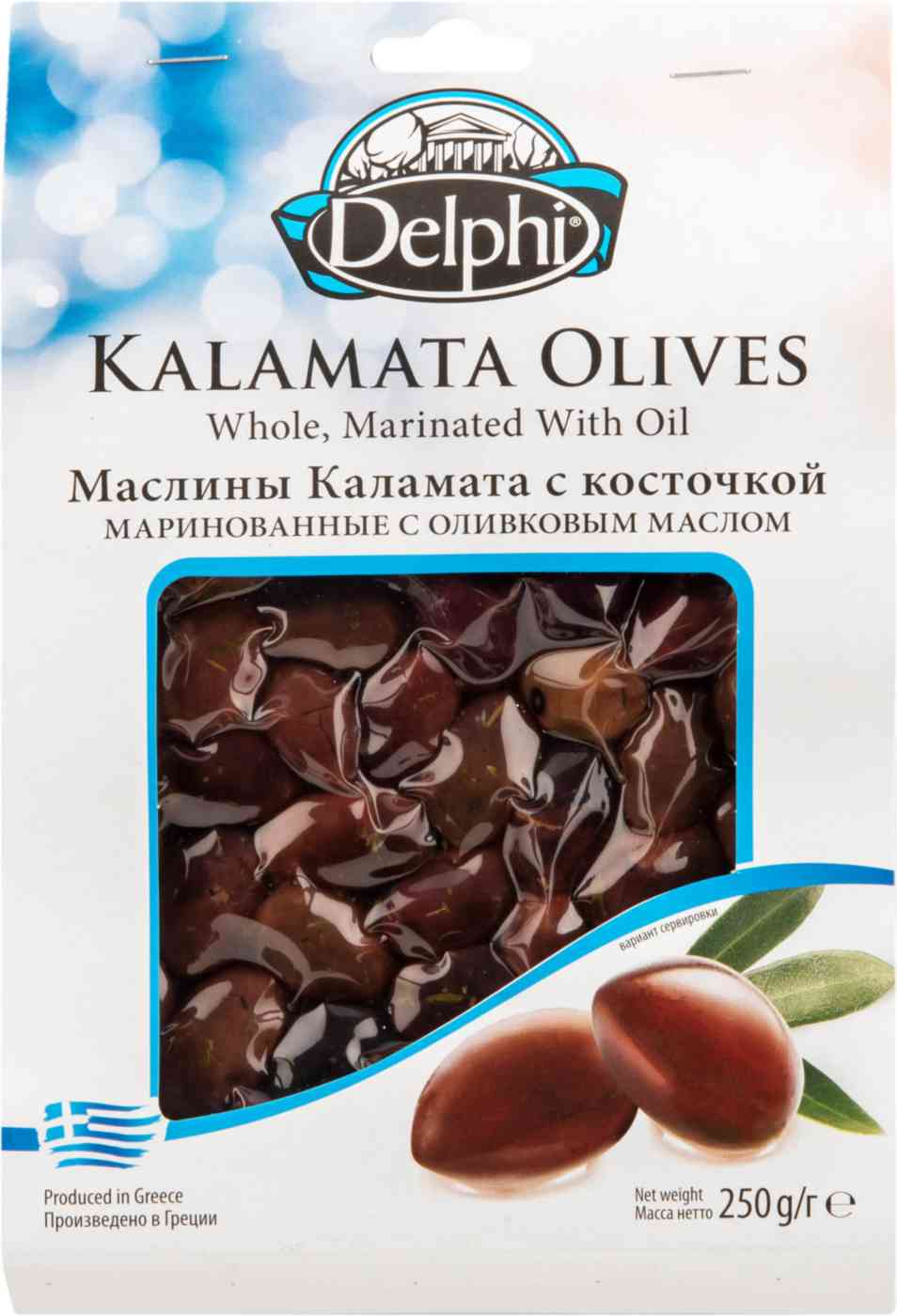 Маслины Каламата Delphi 559₽