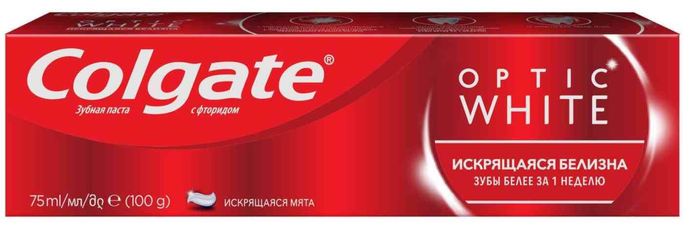 Зубная паста отбеливающая Colgate 238₽