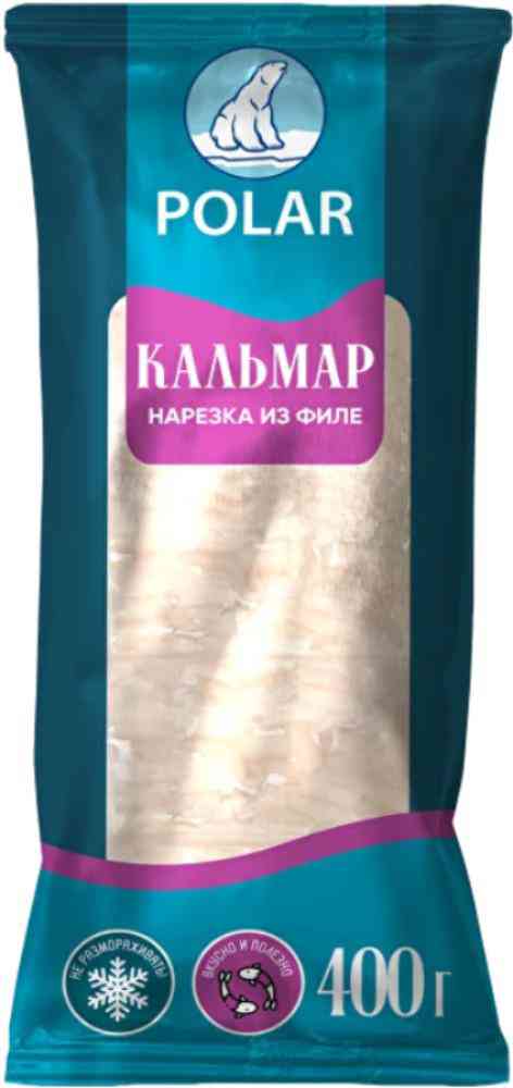 

Кальмар нарезка из филе Polar замороженный