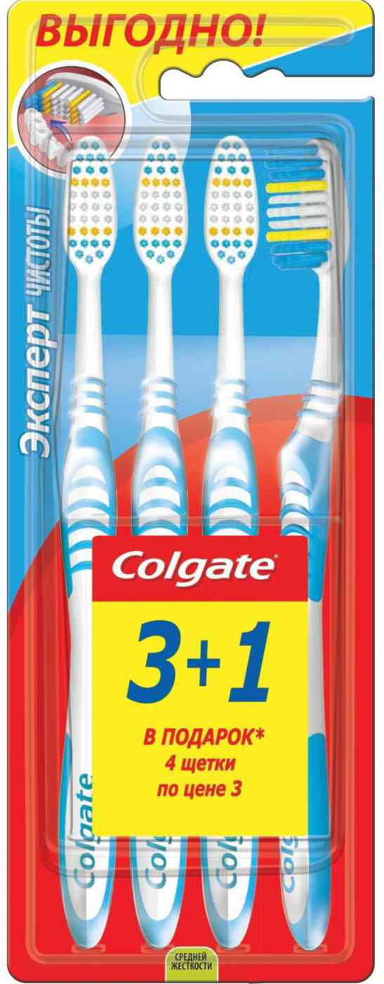 Зубная щетка средней жесткости Colgate 335₽