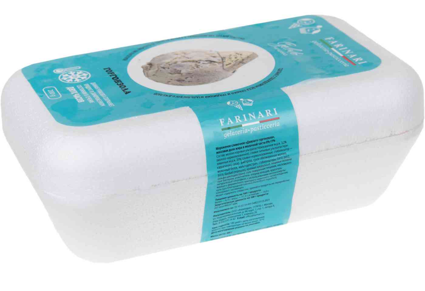

Мороженое сливочное Farinari