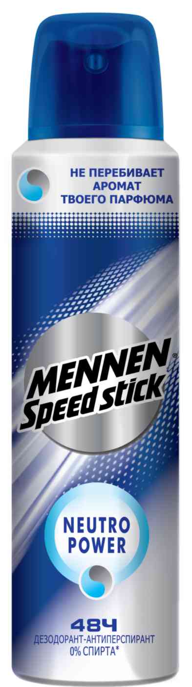 

Дезодорант-антиперспирант Neutro Power Mennen Speed stick