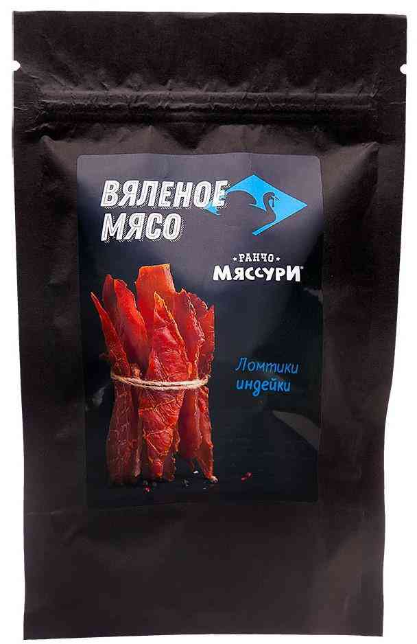 

Мясо Ранчо Мяссури вяленое ломтики индейки
