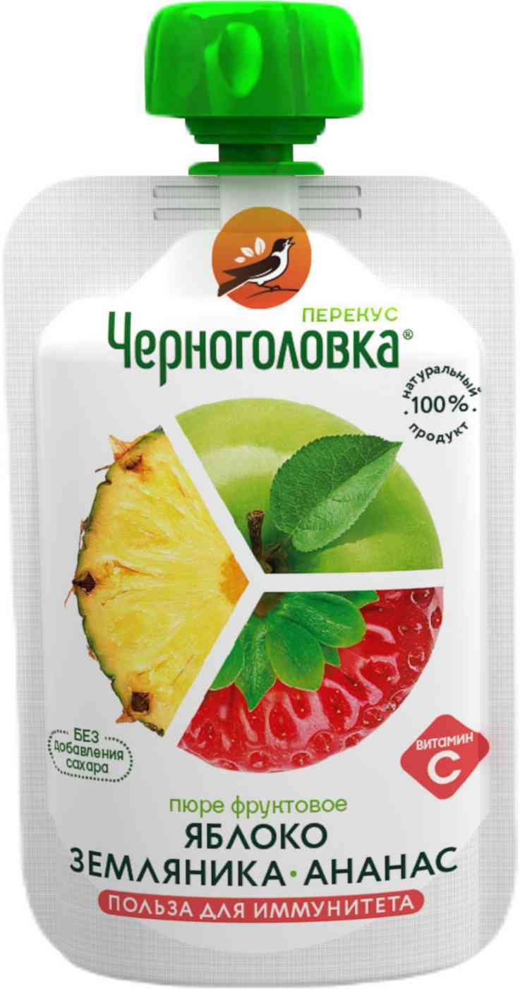 

Пюре фруктовое Черноголовка