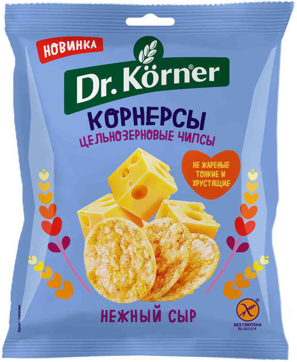 Чипсы цельнозерновые Dr Krner 53₽