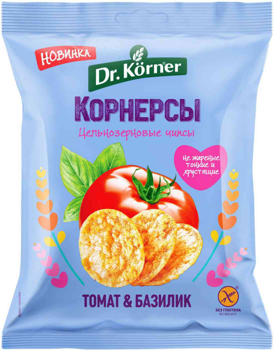 Чипсы цельнозерновые Dr. Körner