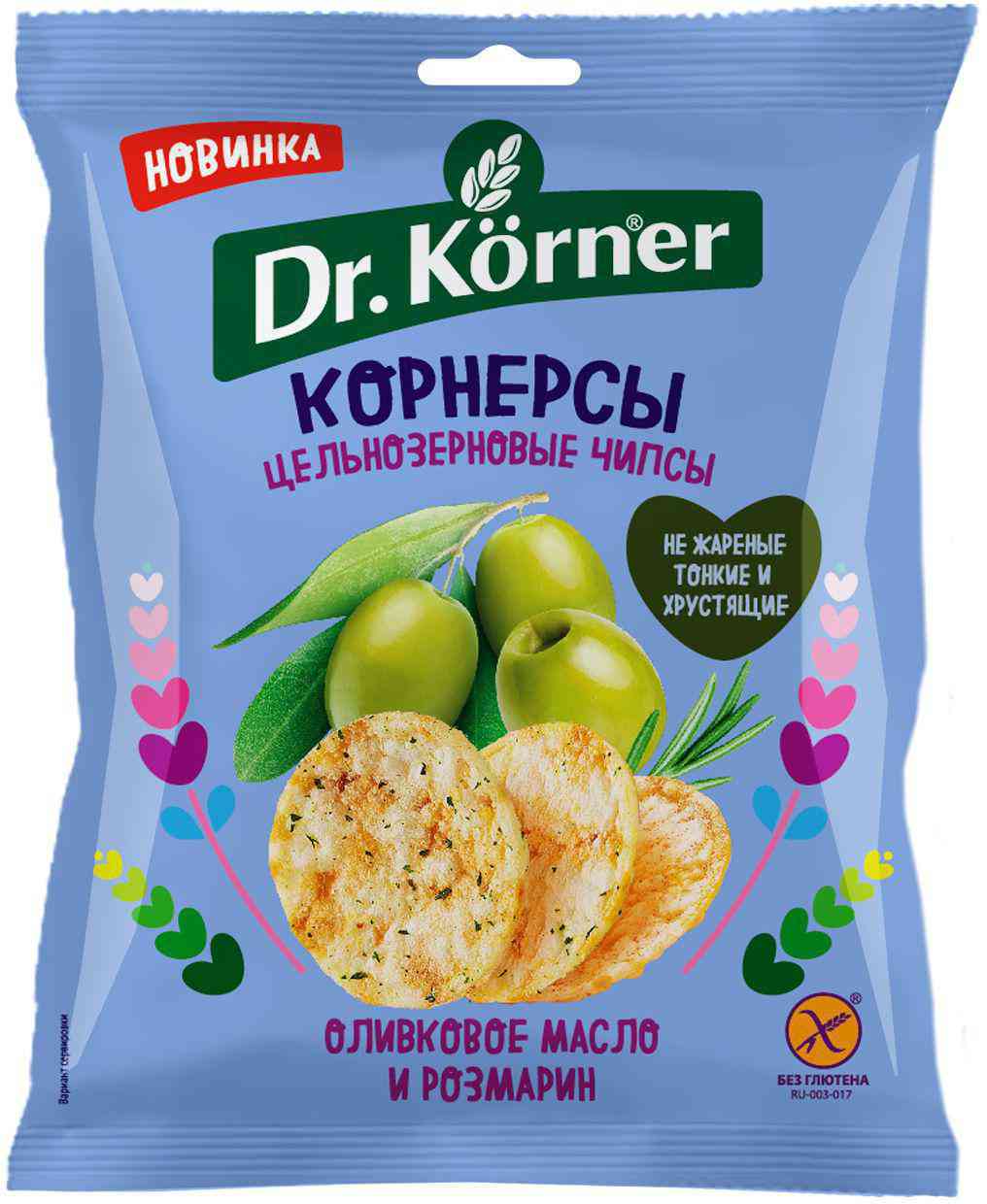 

Чипсы цельнозерновые Dr. Körner