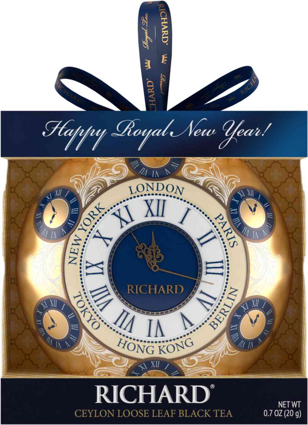 Чай черный Richard Новогодняя игрушка в ассортименте