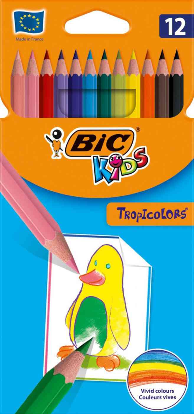 Карандаши цветные Bic