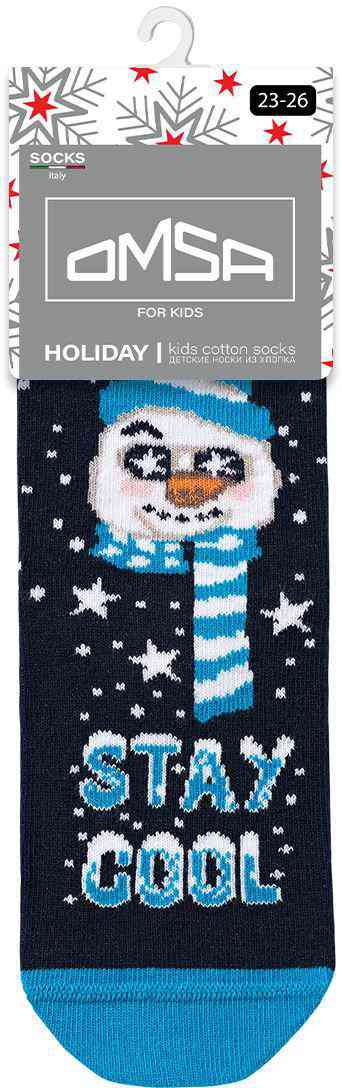 

Носки детские 21N65 Снеговик