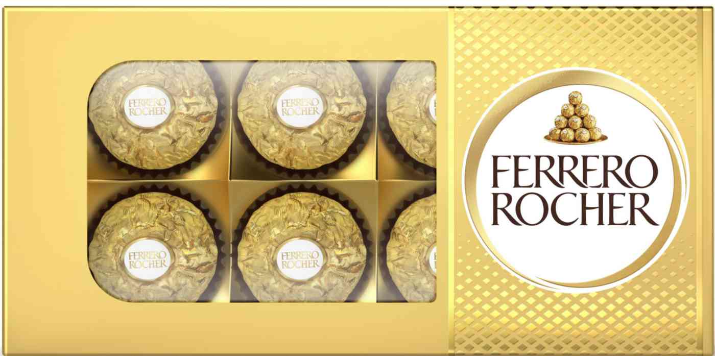 

Набор конфет Ferrero Rocher хрустящие из молочного шоколада