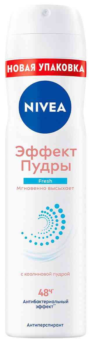 

Антиперспирант спрей NIVEA Эффект пудры Fresh