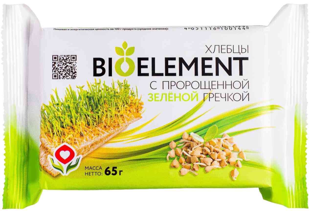 Хлебцы цельнозерновые  Bioelement