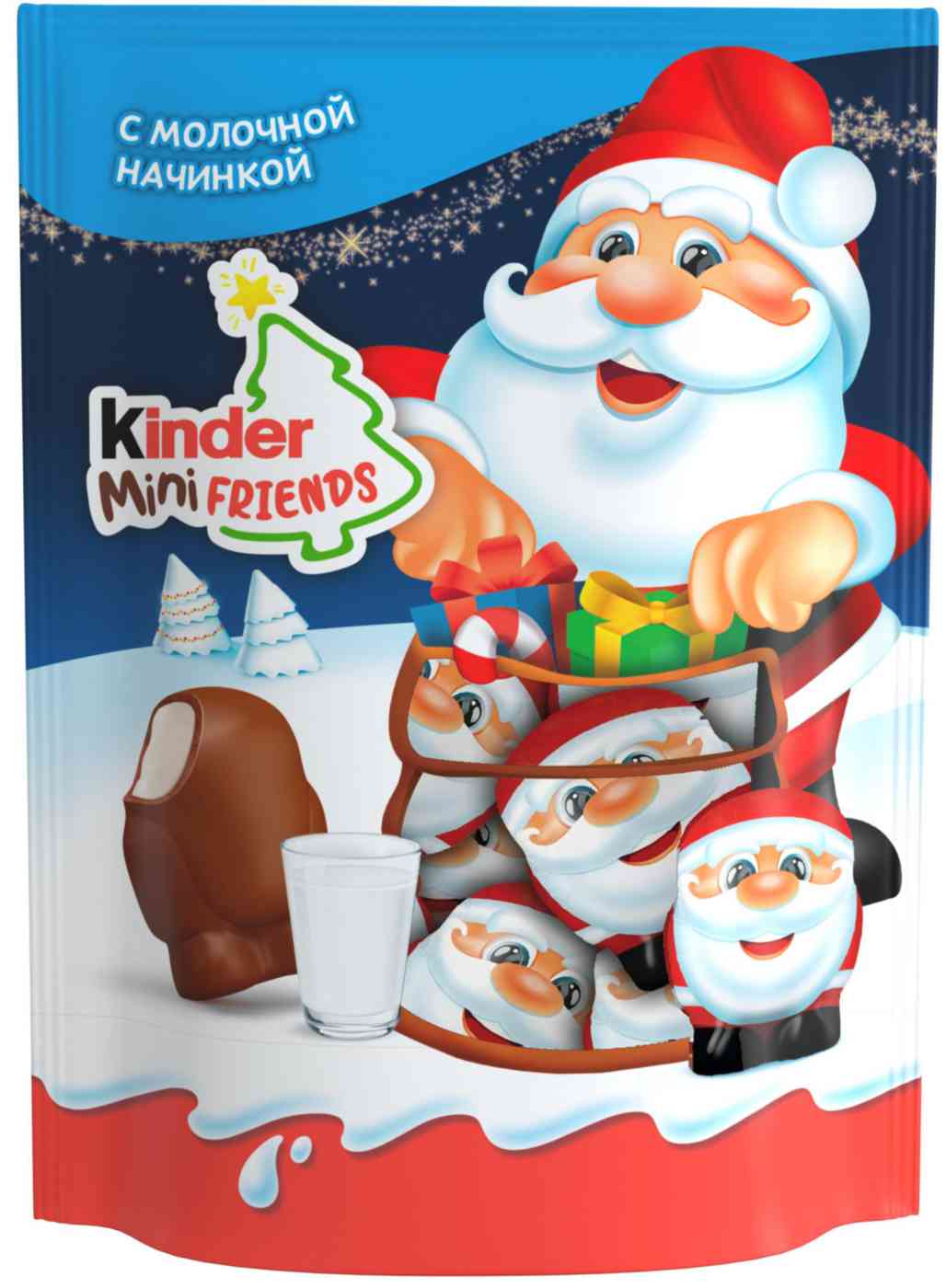 

Детский новогодний подарок Kinder Mini Friends