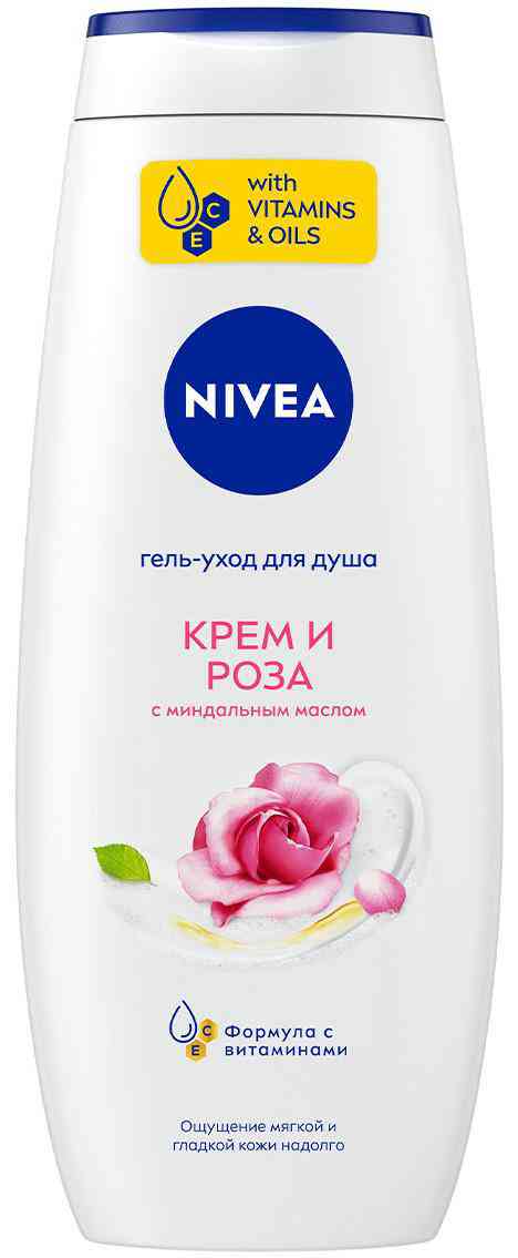 

Гель для душа NIVEA крем роза