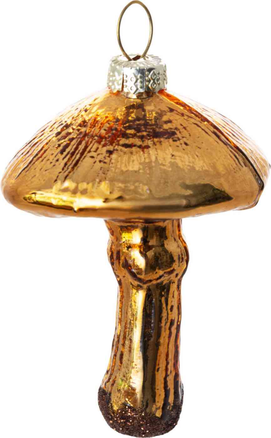 

Ёлочное украшение Гриб, стекло