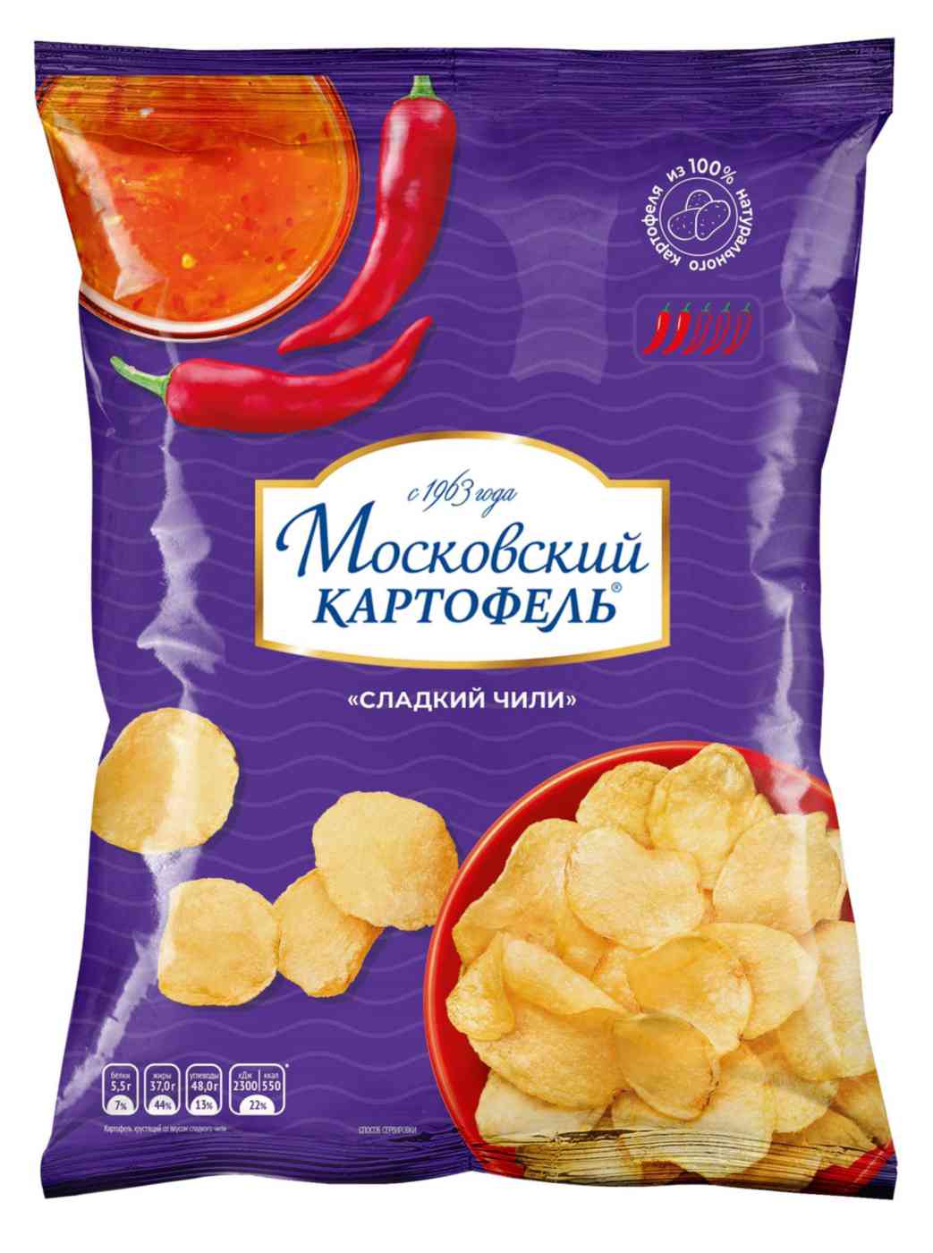 Чипсы картофельные Московский картофель