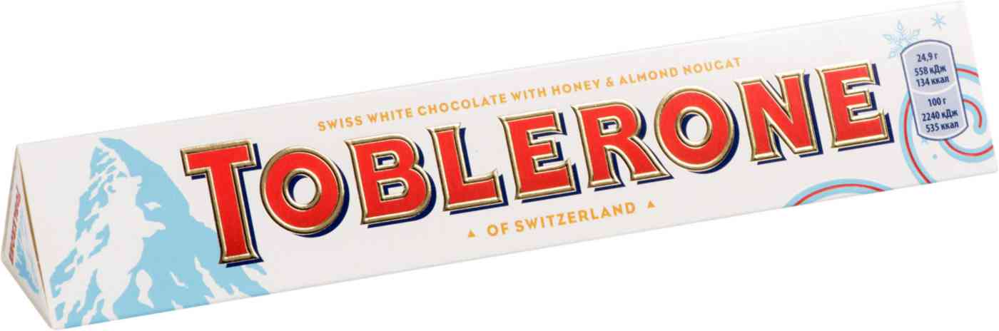 Шоколад белый Toblerone