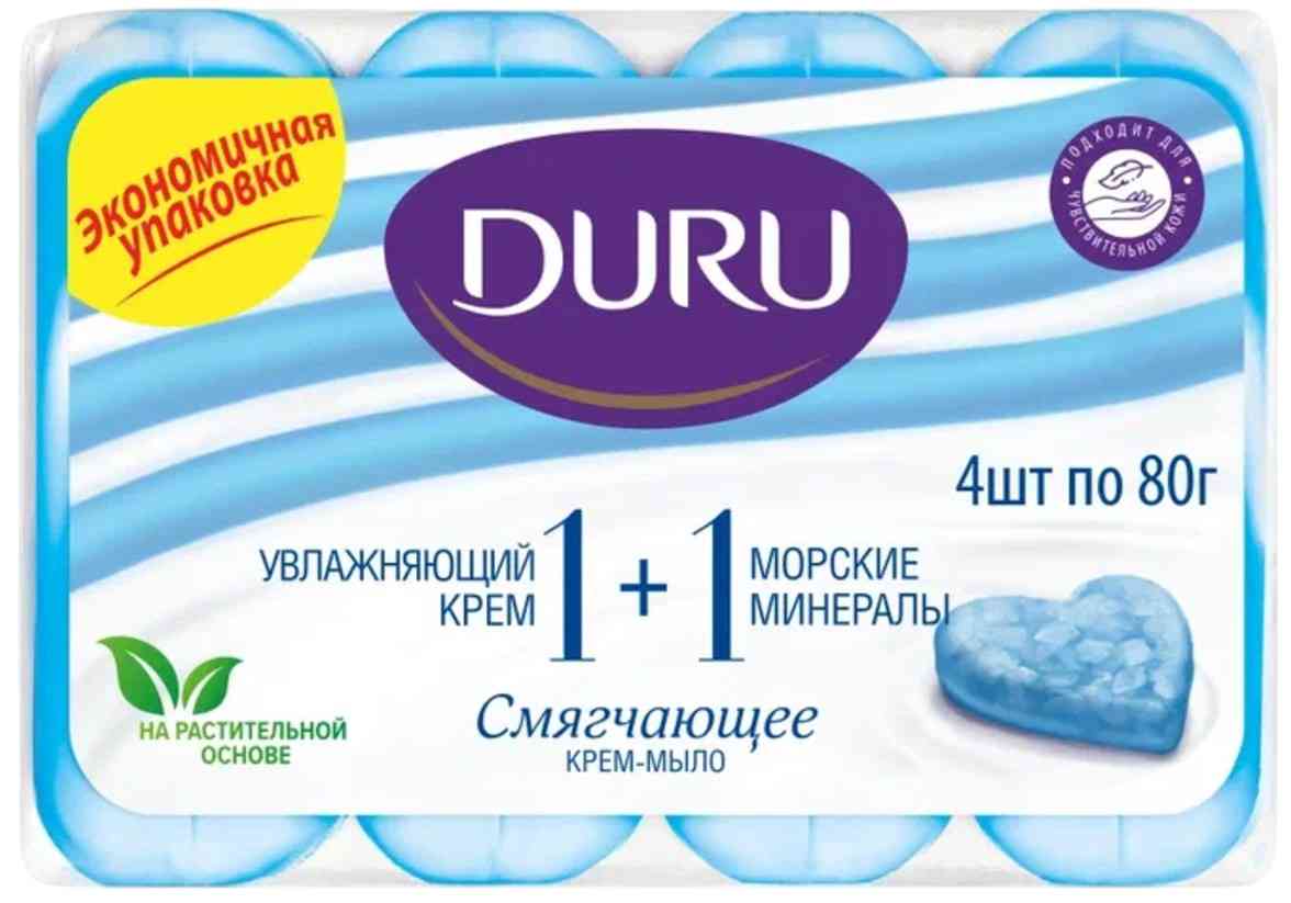 

Крем-мыло Duru 1+1 Морские минералы