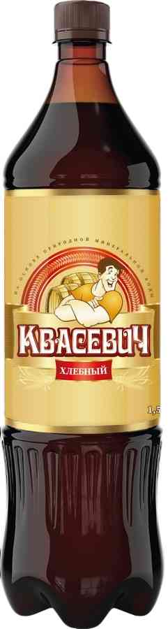 

Квас хлебный Квасевич фильтрованный