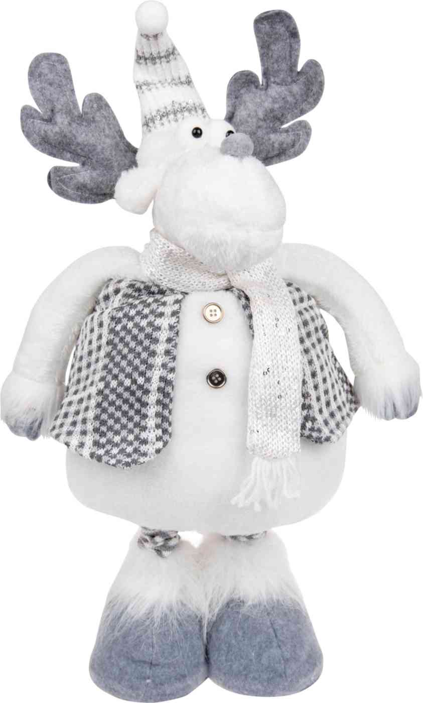 

Фигура новогодняя Олень с полосатыми ногами