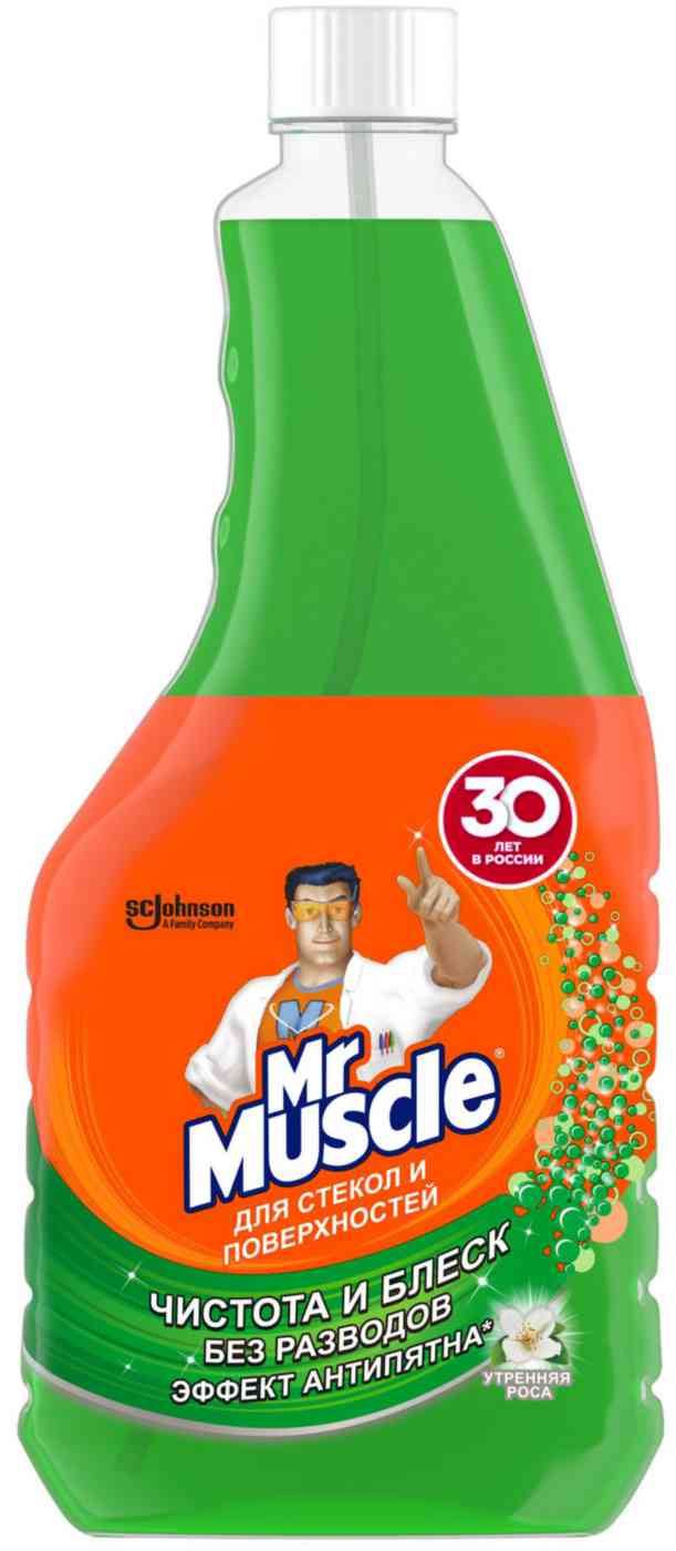 Чистящее средство для стекол и поверхностей Mr Muscle Утренняя роса 236₽