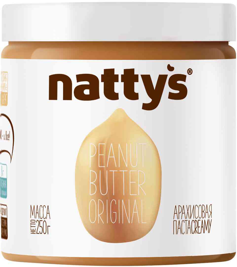

Паста арахисовая Nattys