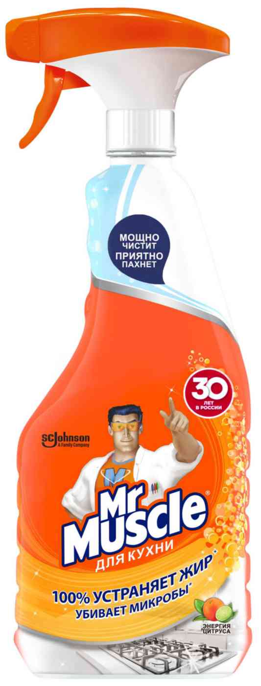 

Чистящий спрей для кухни Mr. Muscle Энергия цитруса