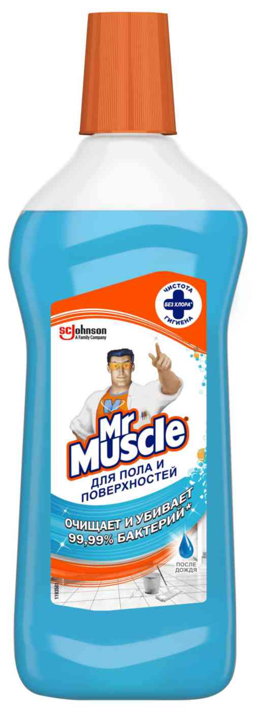 

Средство для пола и других поверхностей Mr. Muscle После дождя