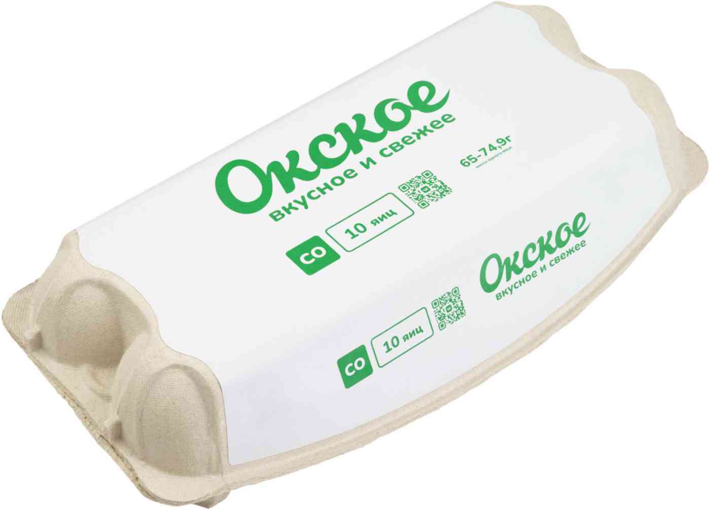 Яйца куриные Окское С0 белые 144₽