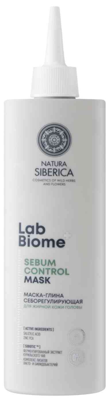 Маска-глина для жирной кожи головы Natura Siberica Lab Biome себорегулирующая 800₽