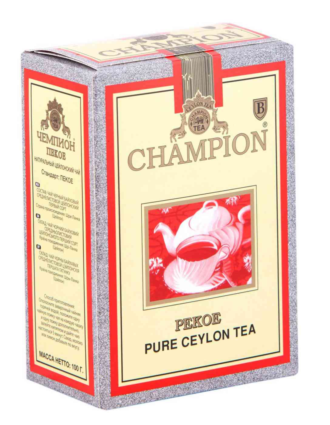 Чай черный Champion Пекое листовой 208₽