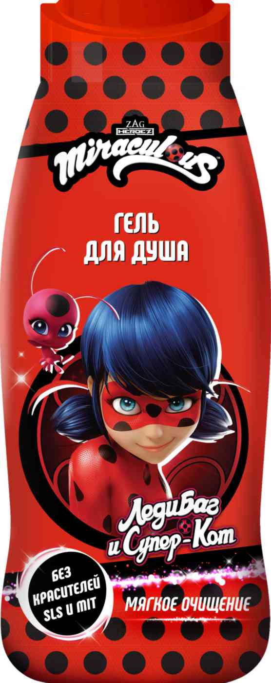 Гель для душа для девочки Miraculous