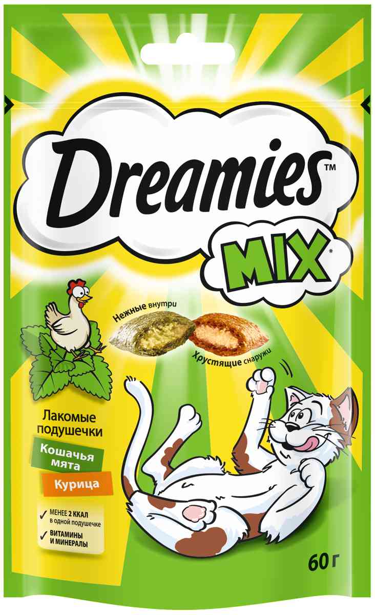 Лакомство для взрослых кошек Dreamies 72₽