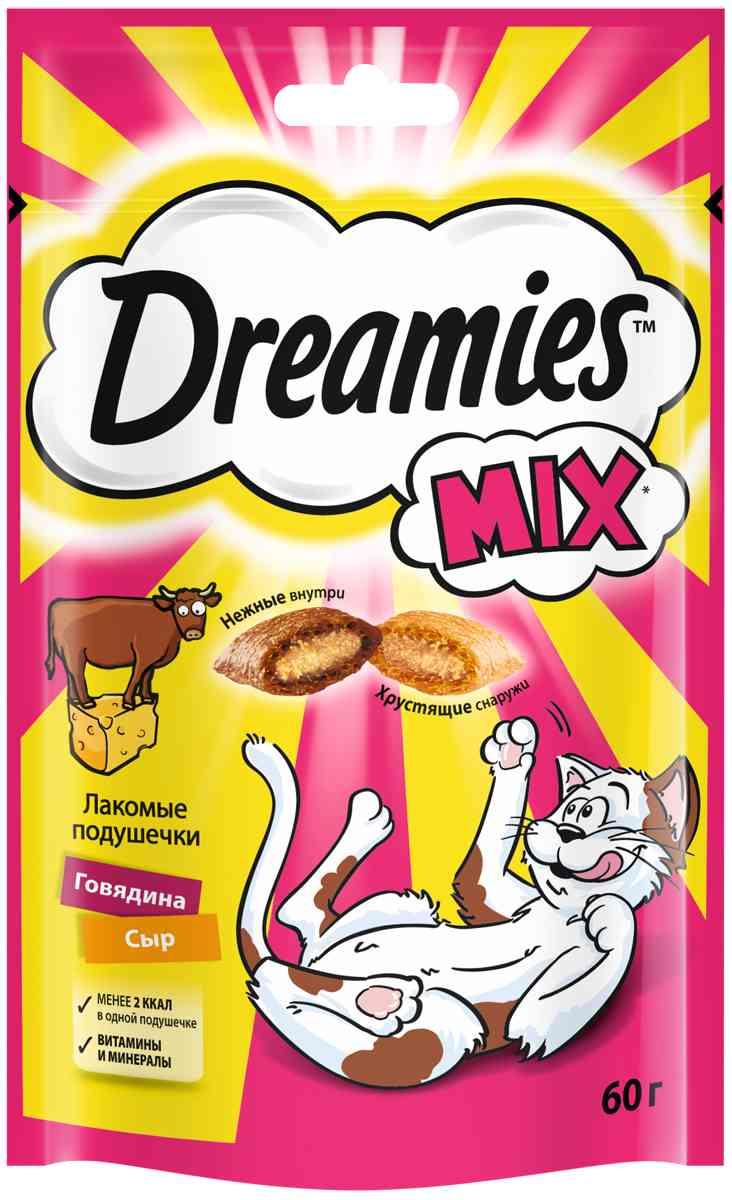 Лакомство для взрослых кошек Dreamies 72₽