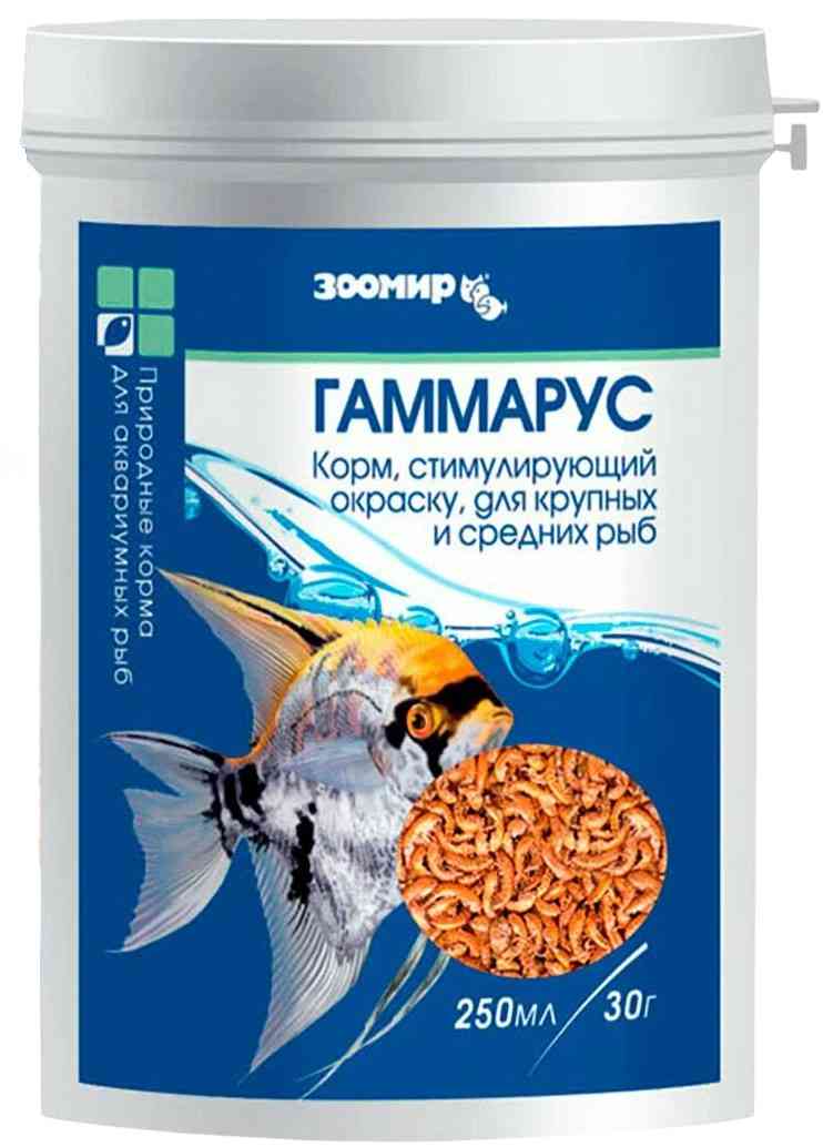 

Корм, стимулирующий окраску, для крупных и средних рыб Зоомир