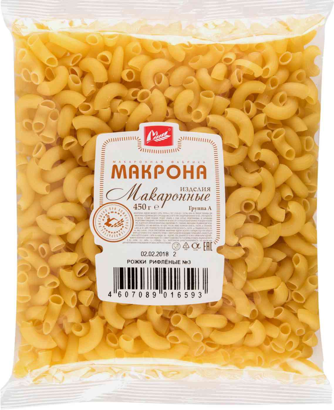 Макаронные изделия  Макрона