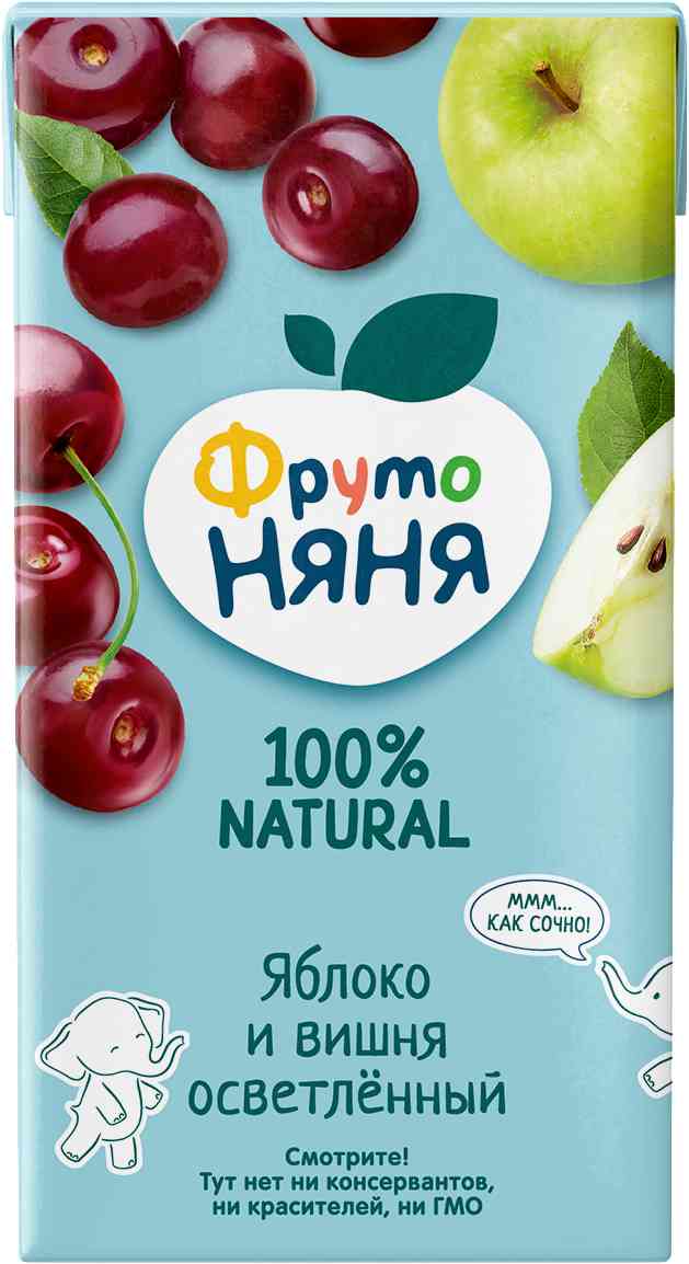 Нектар детский ФрутоНяня 100₽