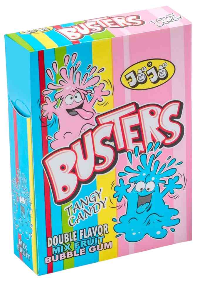 Драже Busters фруктовый микс бабл-гам