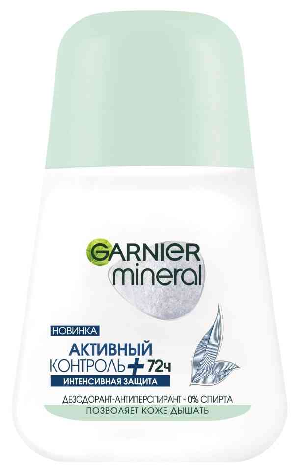 

Дезодорант-антиперспирант ролл Garnier Mineral активный контроль+ 72 часа