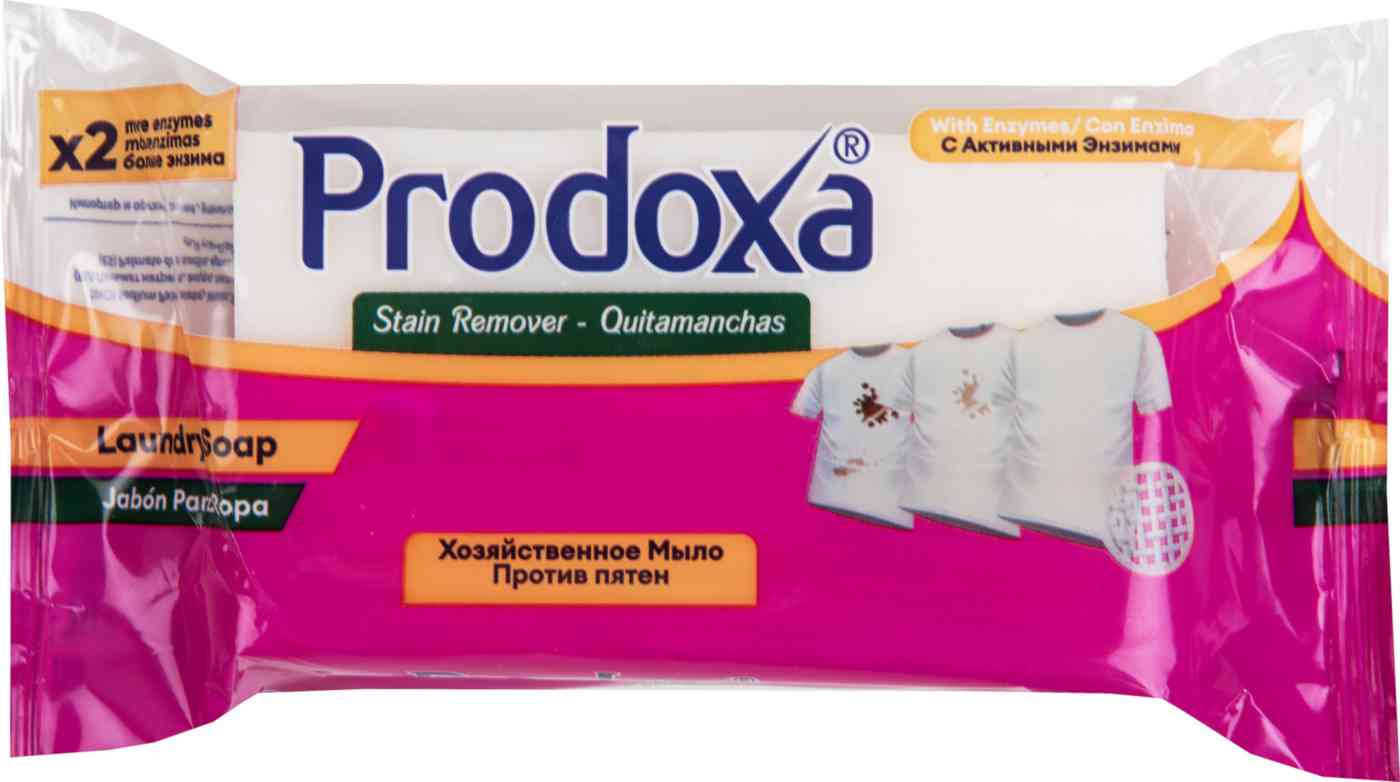 

Мыло против пятен хозяйственное Prodoxa