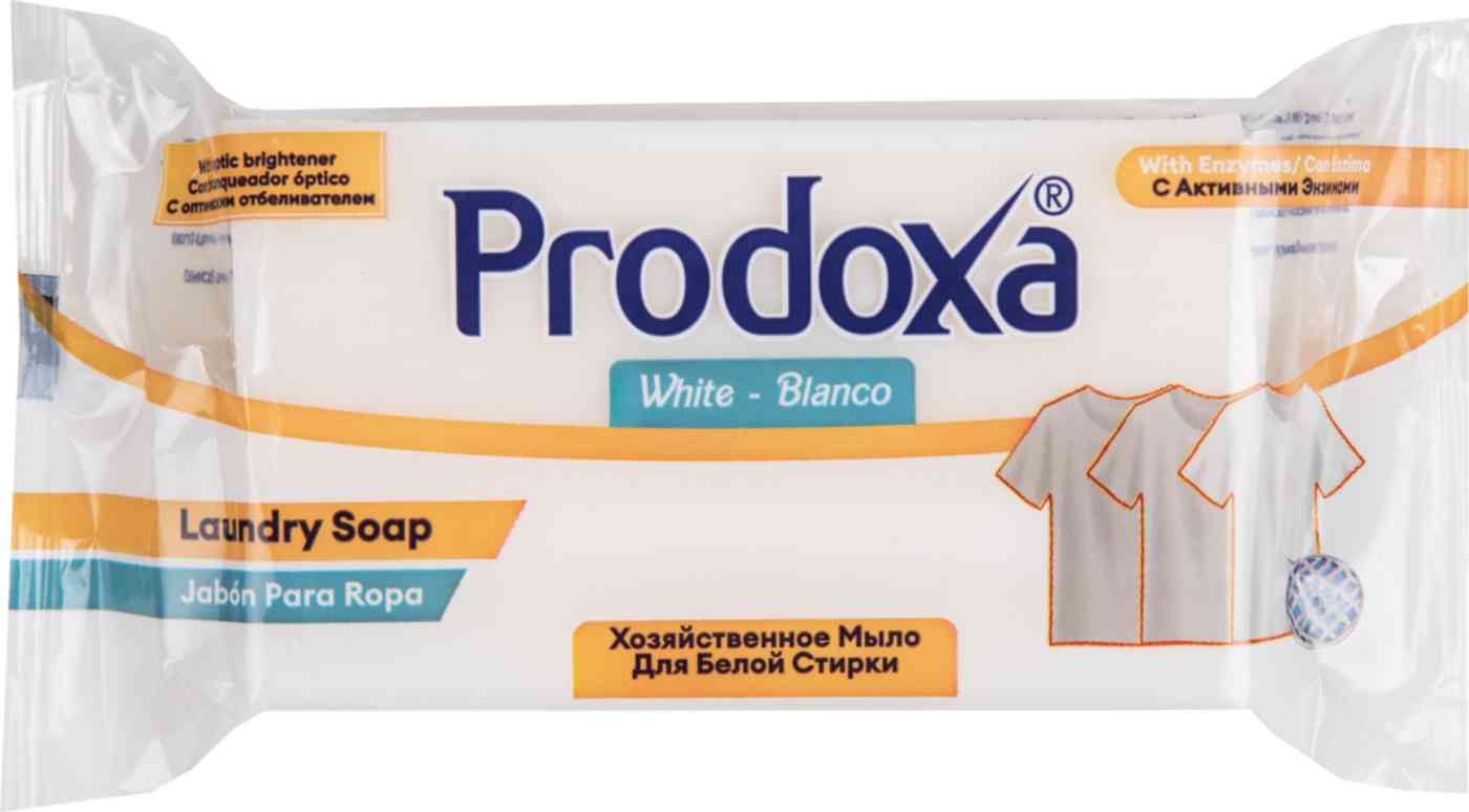 

Мыло для стирки белого белья хозяйственное Prodoxa
