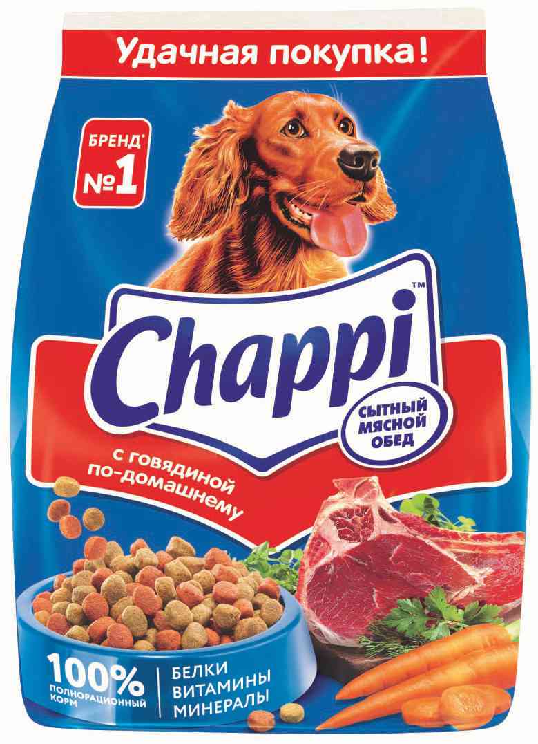 

Сухой корм для собак Chappi