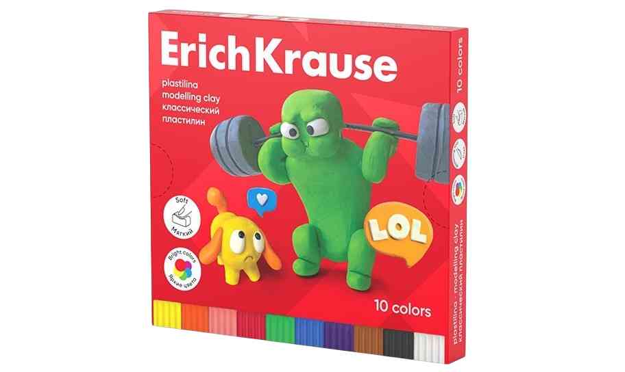 

Пластилин ErichKrause