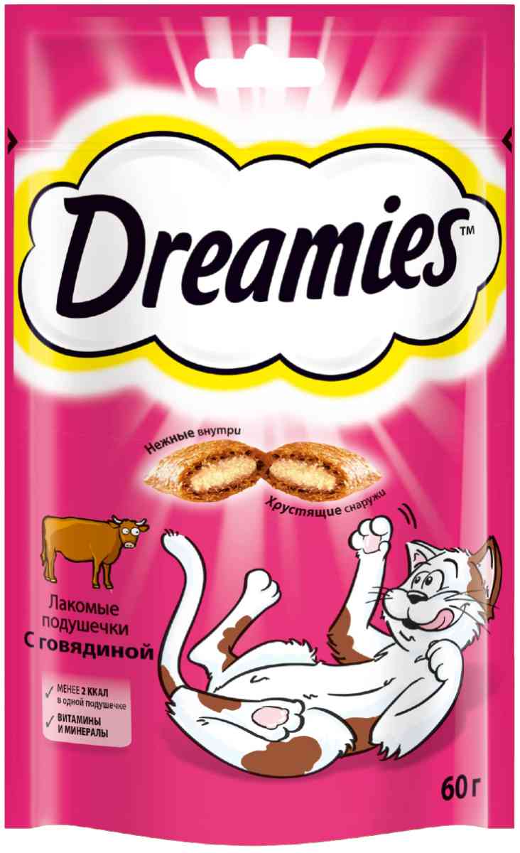 

Лакомство для взрослых кошек Dreamies